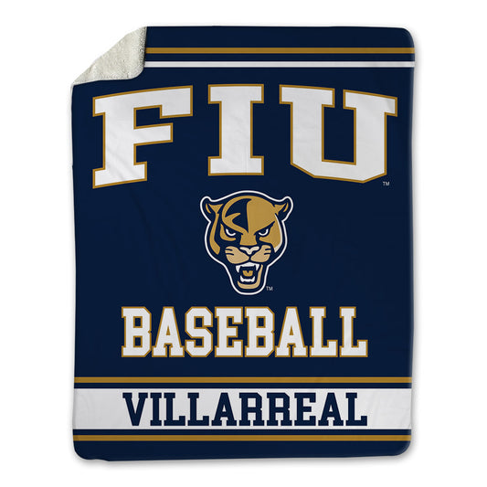 FIU - NCAA Baseball : Juan Villarreal - Blanket-0