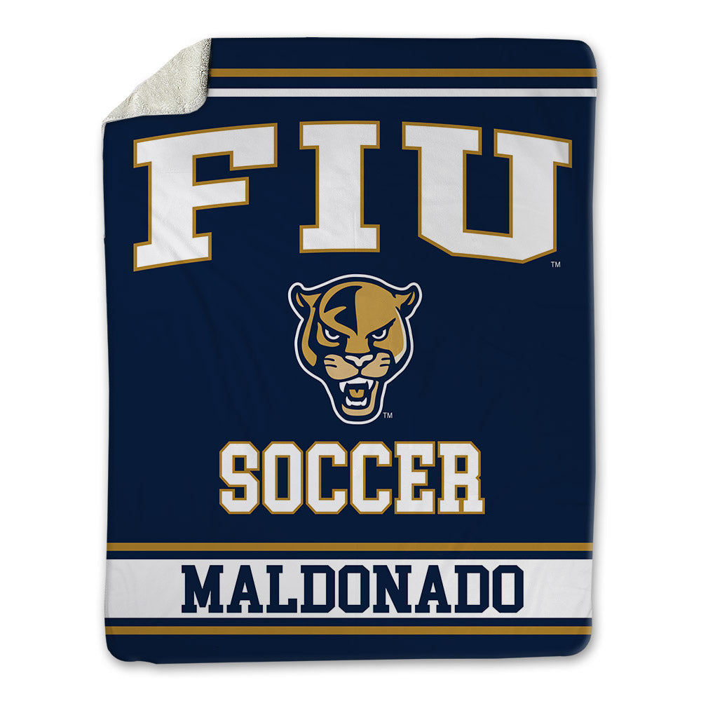 FIU - NCAA Men's Soccer : Emilio Maldonado Frei - Blanket-0