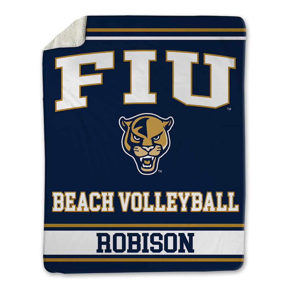 FIU - NCAA Beach Volleyball : Nicole Robison - Blanket-0