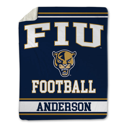 FIU - NCAA Football : Dante Anderson - Blanket-0