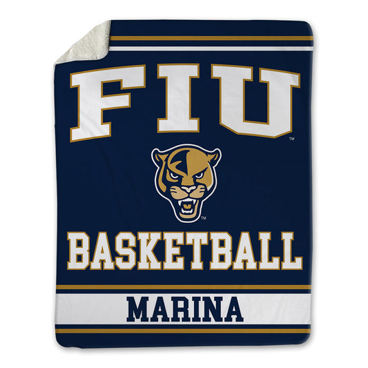 FIU - NCAA Women's Basketball : Claudia Marina - Blanket-0