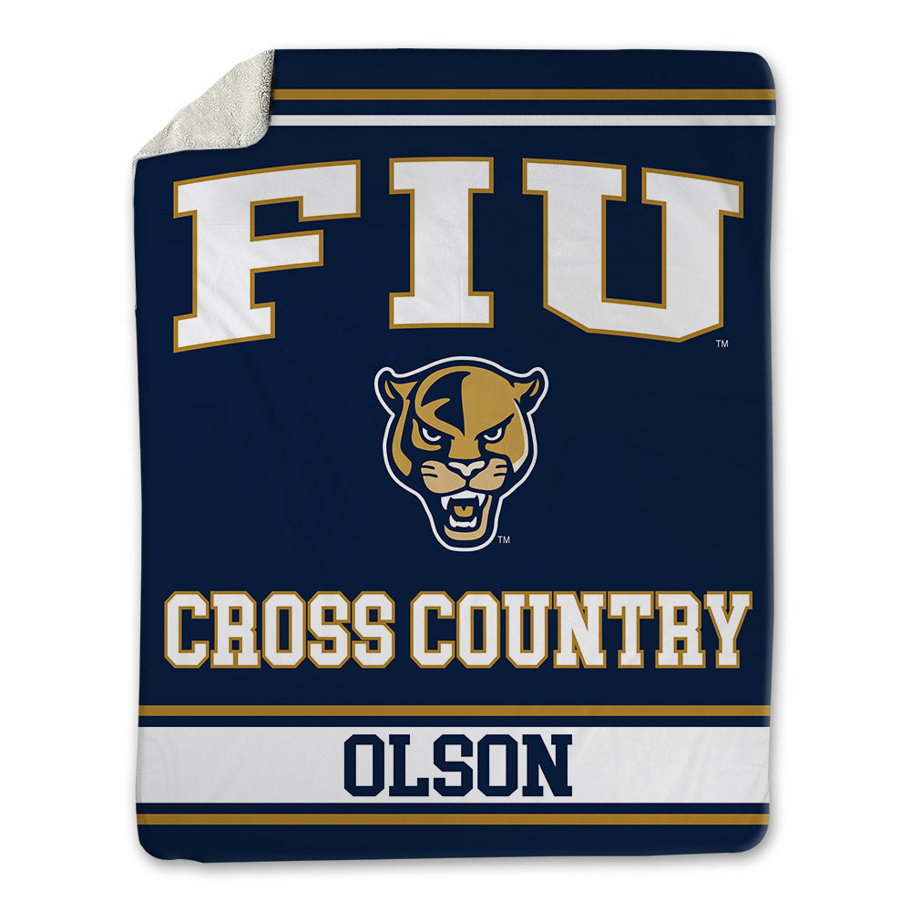 FIU - NCAA Men's Cross Country : Adam Olson - Blanket-0