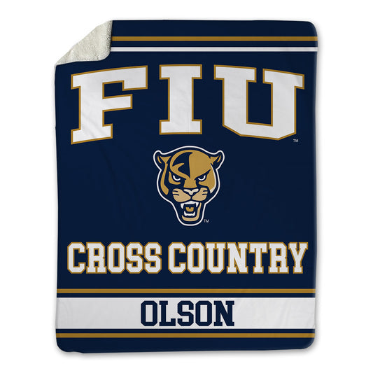 FIU - NCAA Men's Cross Country : Adam Olson - Blanket-0