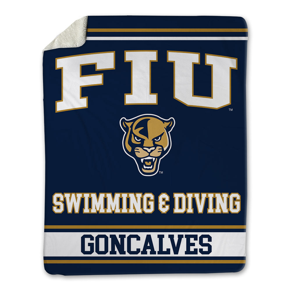 FIU - NCAA Women's Swimming & Diving : Maria Manuela Goncalves - Blanket-0
