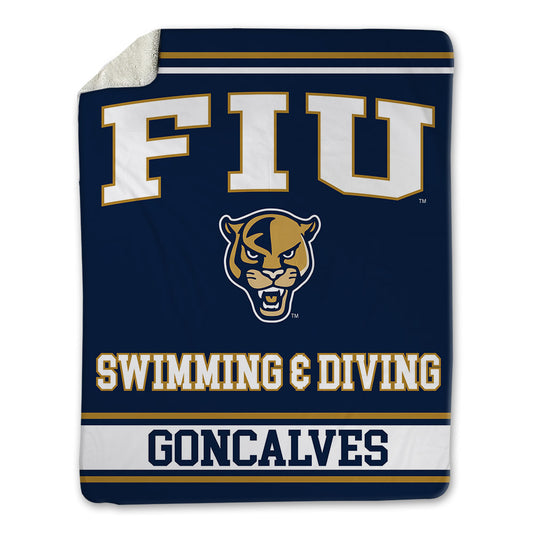FIU - NCAA Women's Swimming & Diving : Maria Manuela Goncalves - Blanket-0