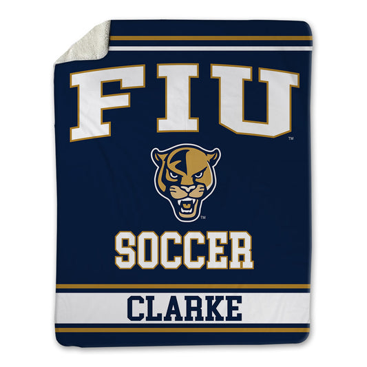 FIU - NCAA Women's Soccer : Kiara Clarke - Blanket-0