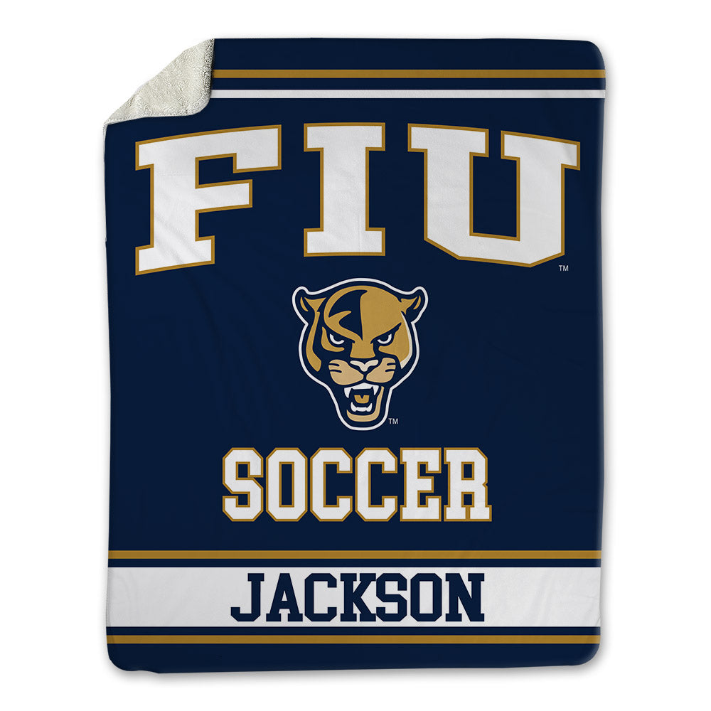 FIU - NCAA Women's Soccer : Zora Jackson - Blanket-0
