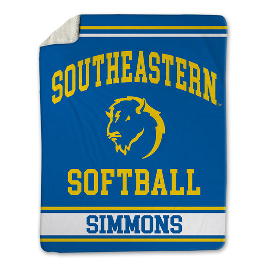 Southeastern - NCAA Softball : Emily Simmons - Blanket-0