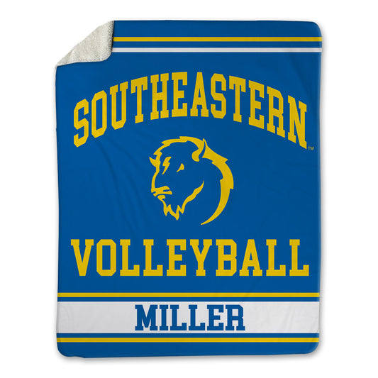 Southeastern - NCAA Women's Volleyball : Calista Miller - Blanket-0