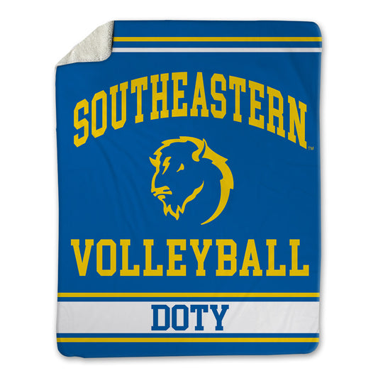 Southeastern - NCAA Women's Volleyball : Jaxon Doty - Blanket-0