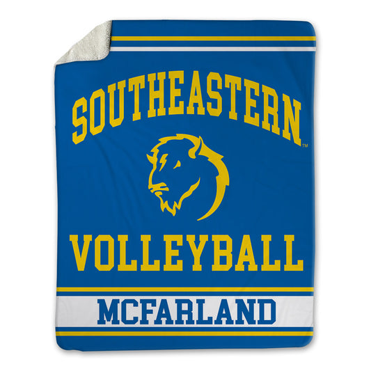 Southeastern - NCAA Women's Volleyball : Riley McFarland - Blanket-0