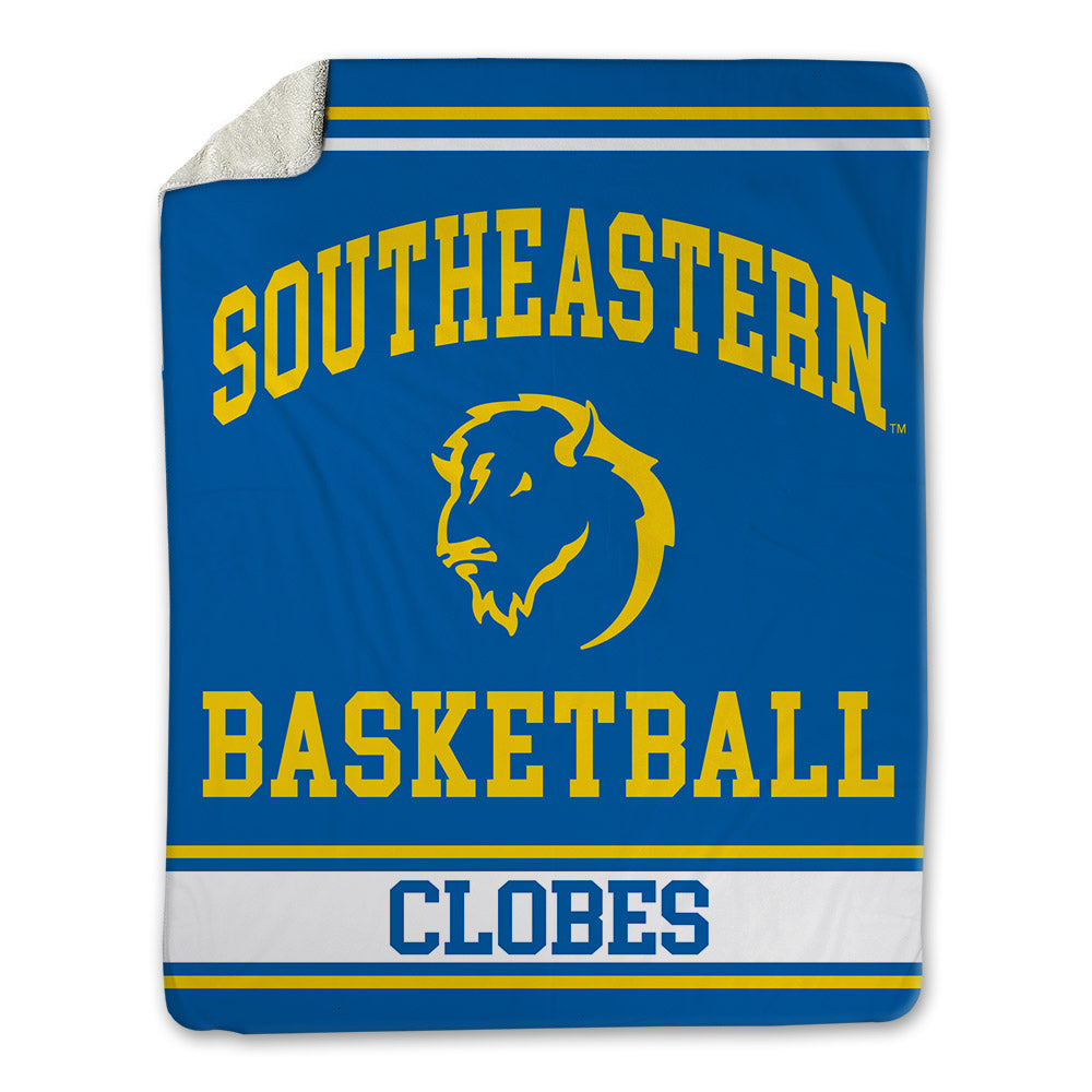 Southeastern - NCAA Men's Basketball : Bela Clobes - Blanket-0