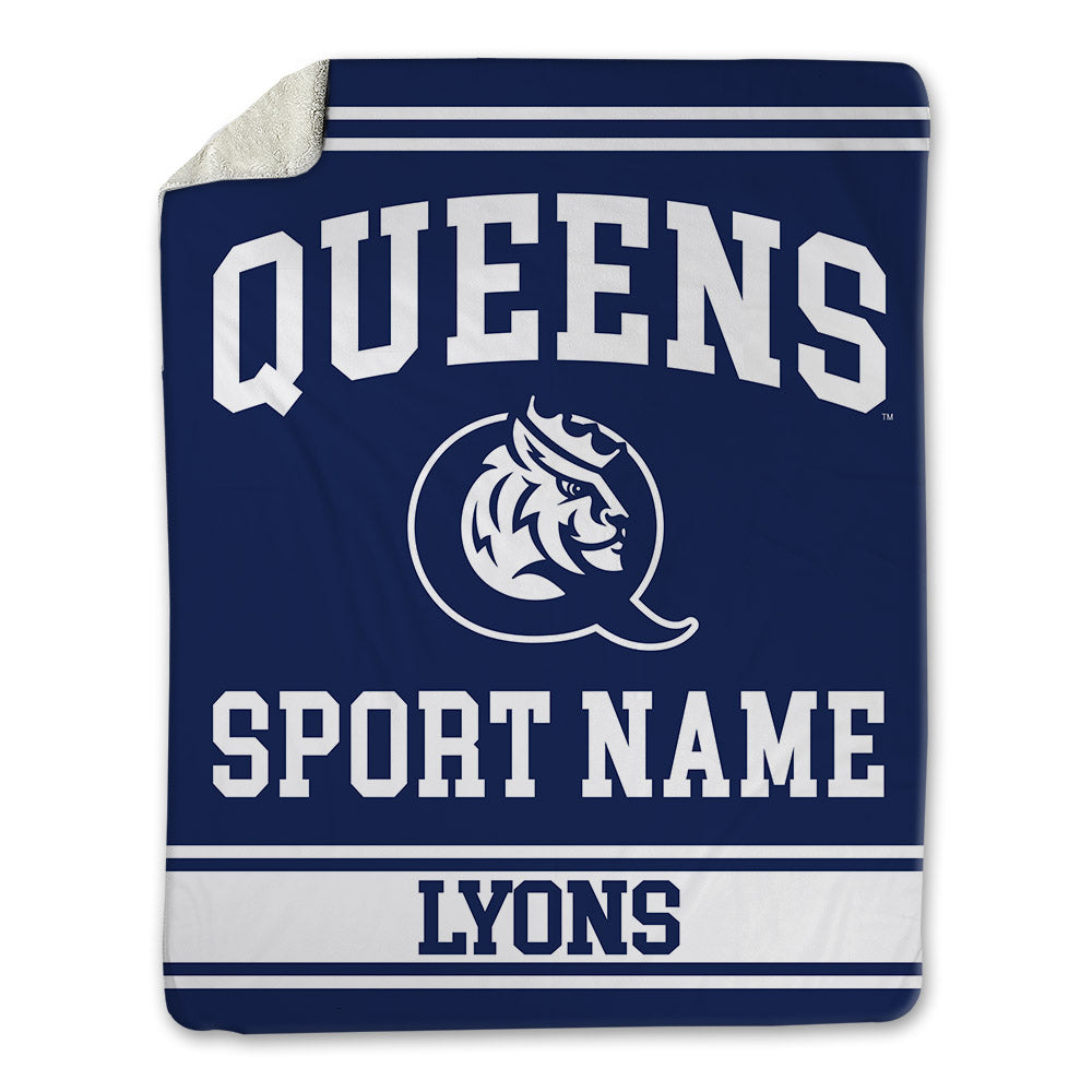 Queens - NCAA Women's Lacrosse : Taylor Lyons - Blanket-0