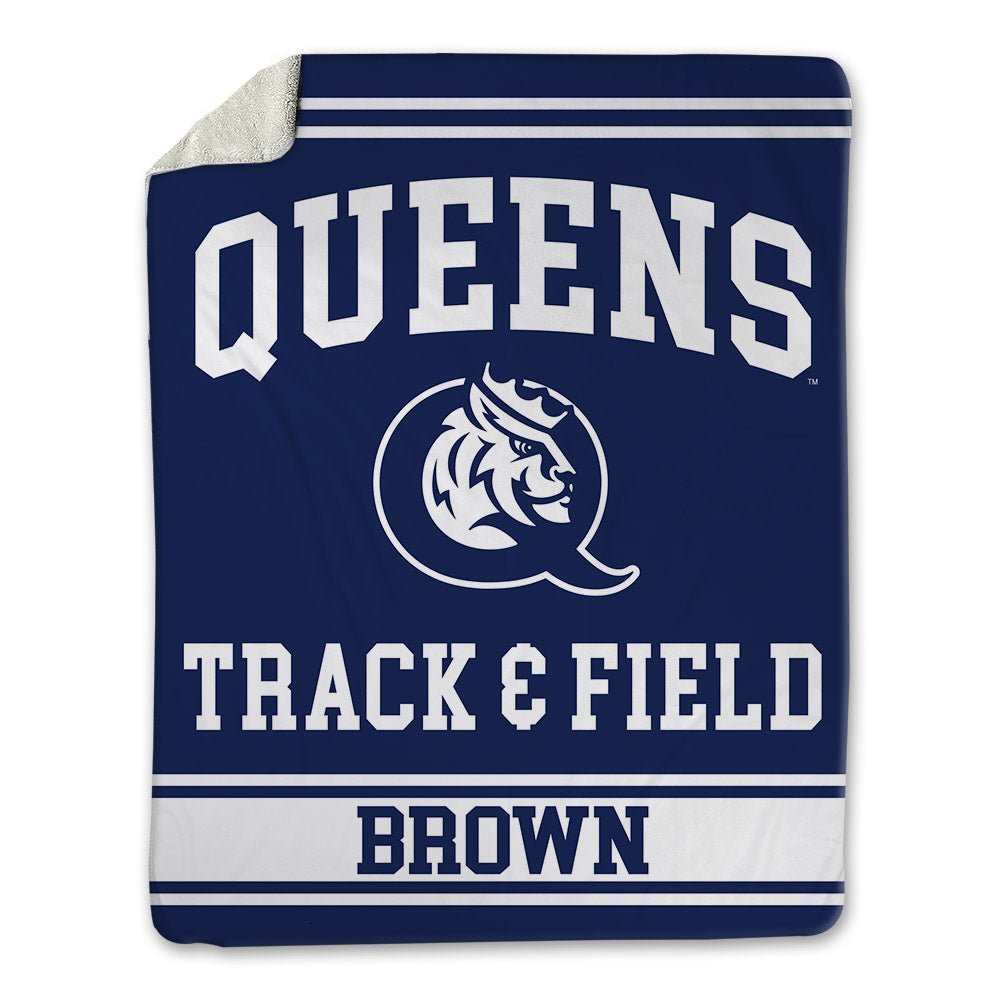 Queens - NCAA Women's Track & Field : Jada Brown - Blanket-0