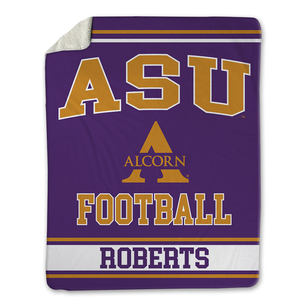 Alcorn - NCAA Football : Cedric Roberts - Blanket-0