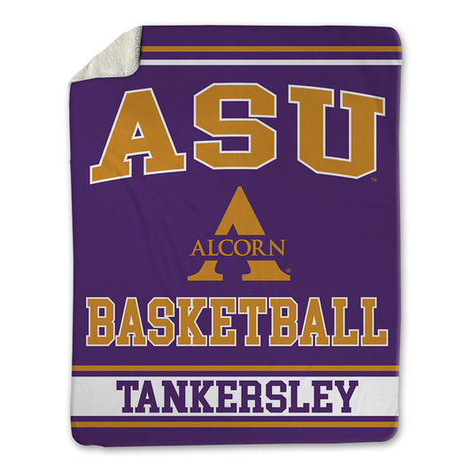 Alcorn - NCAA Men's Basketball : Marcus Tankersley - Blanket-0