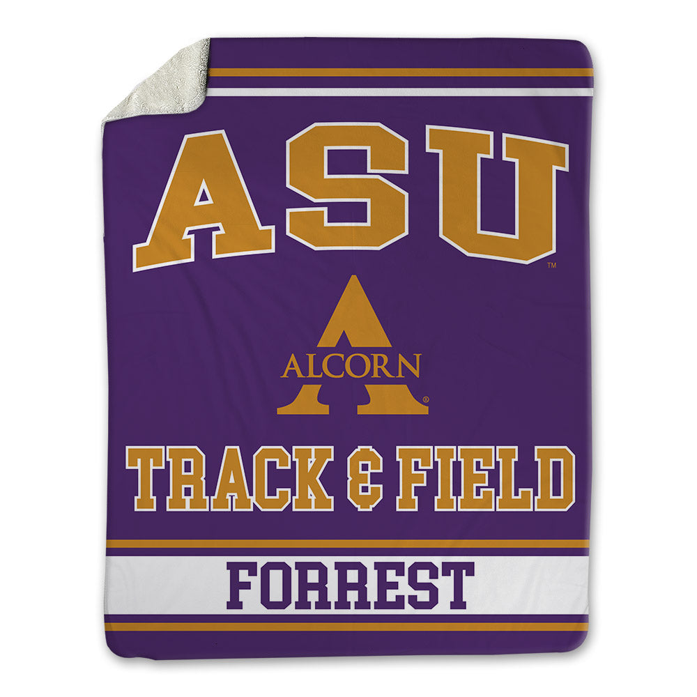 Alcorn - NCAA Men's Track & Field : Trellas Forrest - Blanket-0
