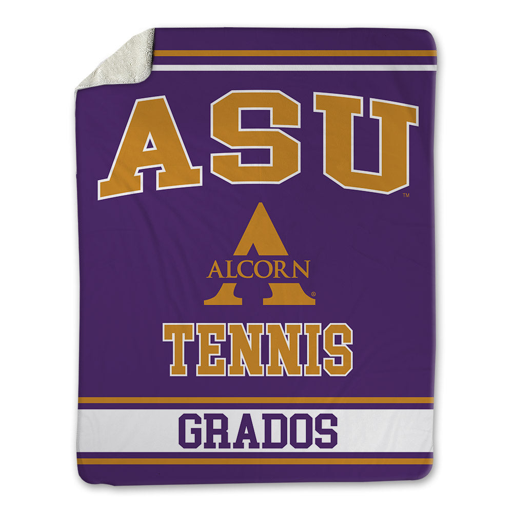 Alcorn - NCAA Women's Tennis : Katherine Grados - Blanket-0