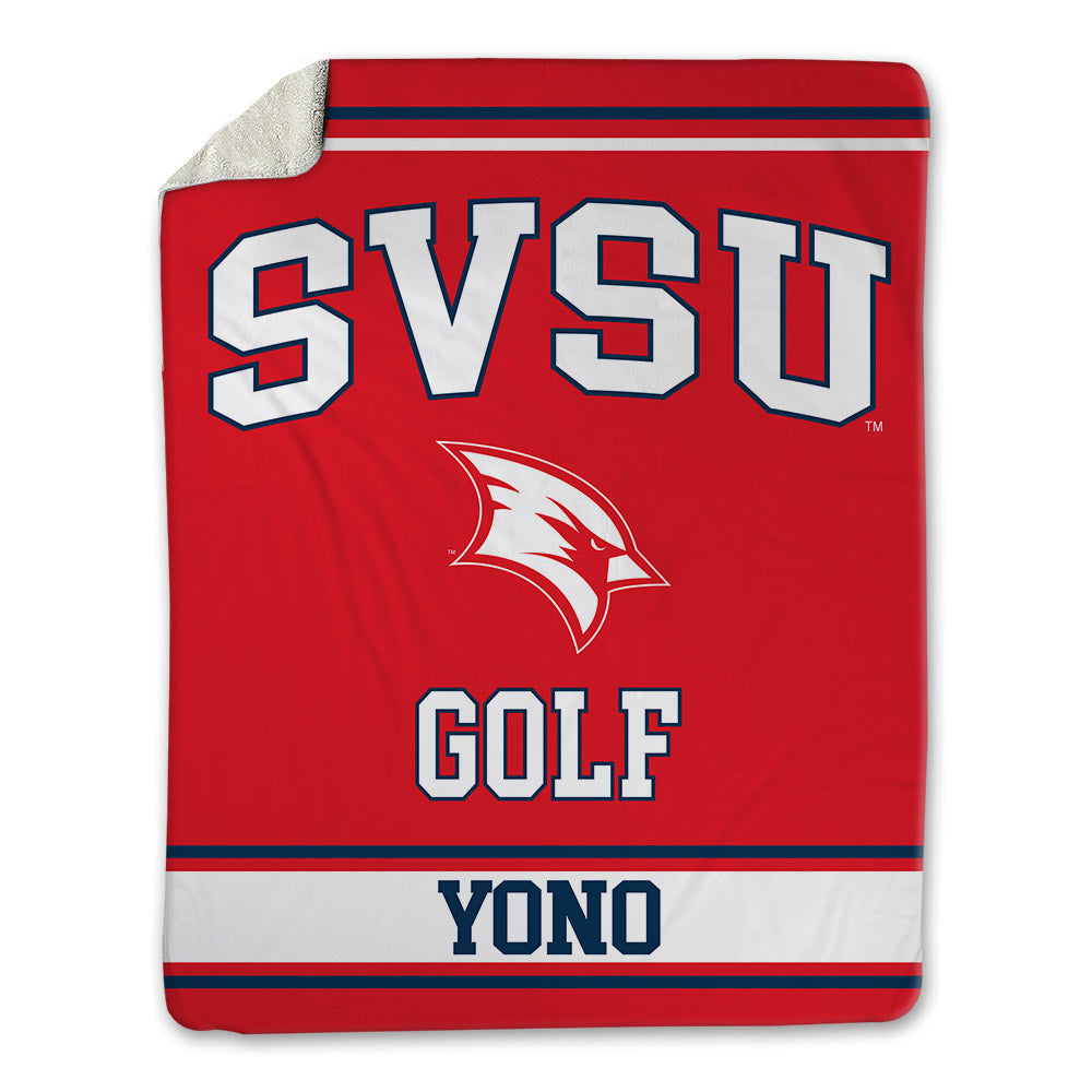 Saginaw Valley - NCAA Men's Golf : Ben Yono - Blanket-0