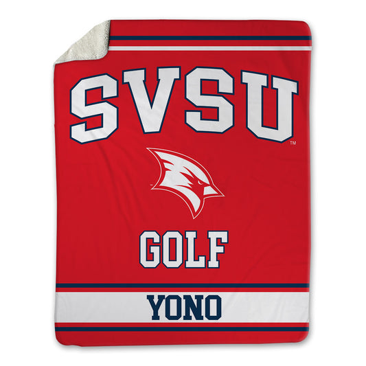 Saginaw Valley - NCAA Men's Golf : Ben Yono - Blanket-0