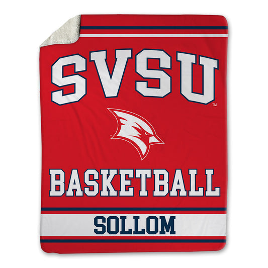 Saginaw Valley - NCAA Women's Basketball : Lauren Sollom - Blanket-0