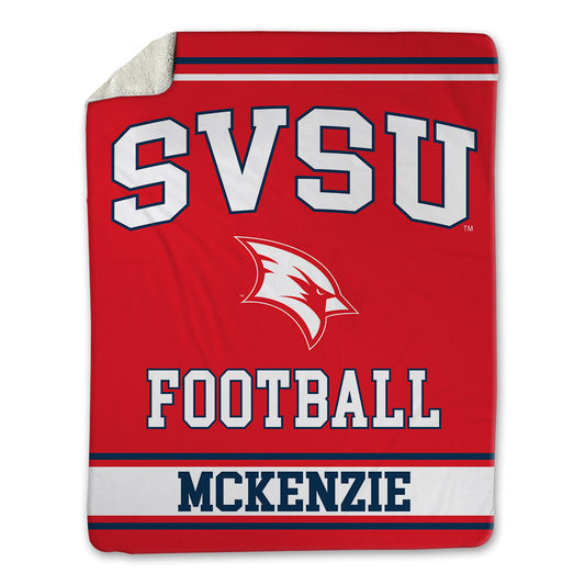 Saginaw Valley - NCAA Football : Mason McKenzie - Blanket-0