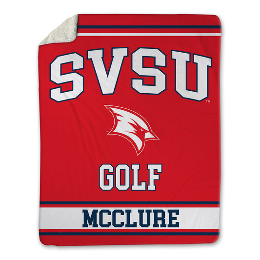 Saginaw Valley - NCAA Women's Golf : Anna McClure - Blanket-0