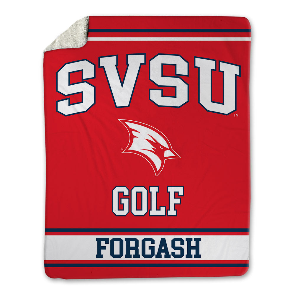 Saginaw Valley - NCAA Men's Golf : Garett Forgash - Blanket-0