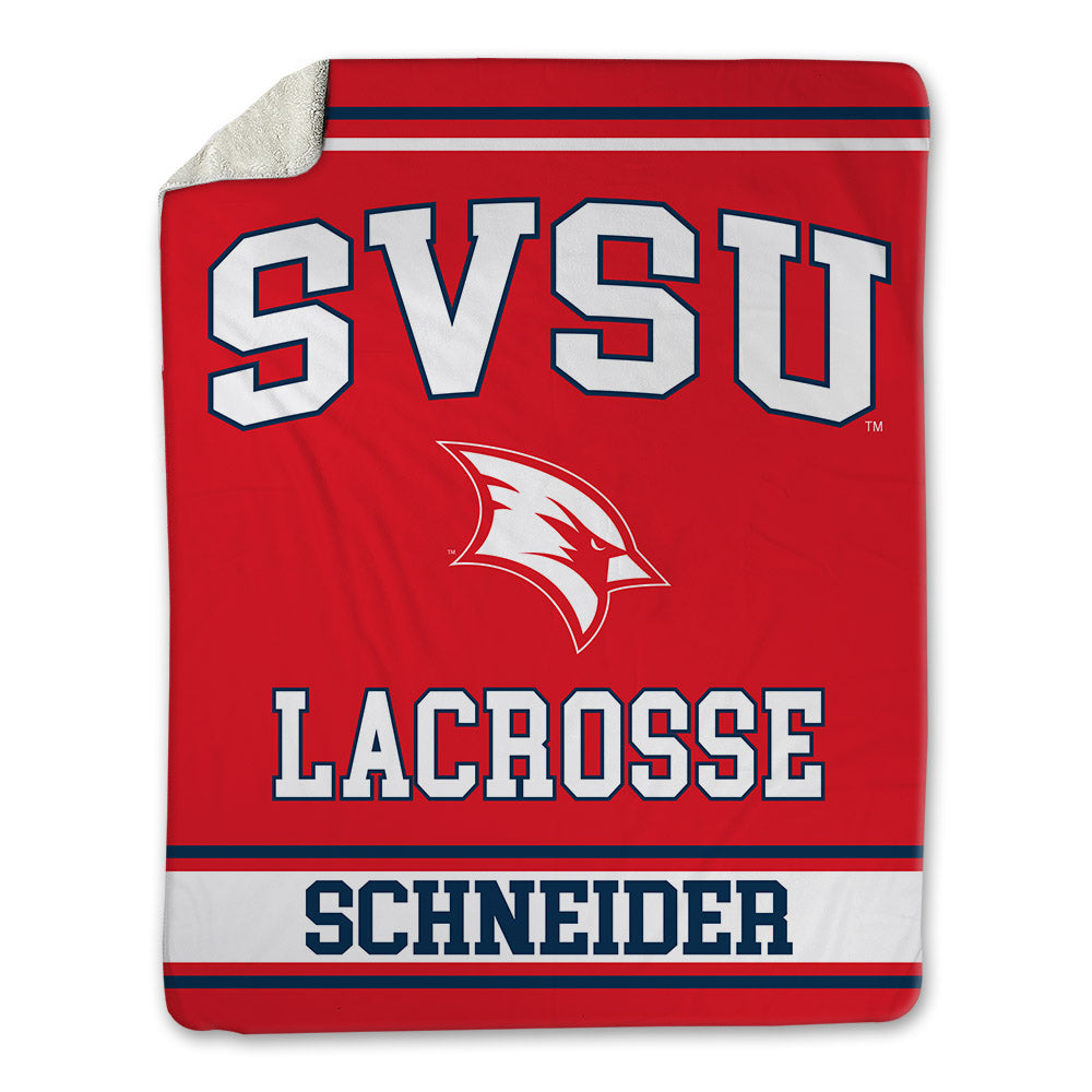 Saginaw Valley - NCAA Women's Lacrosse : Ally Schneider - Blanket-0