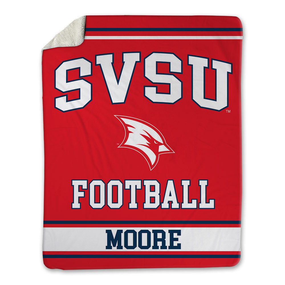 Saginaw Valley - NCAA Football : Jacob Moore - Blanket-0