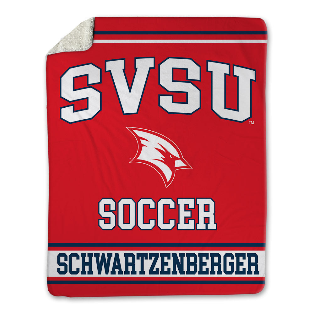 Saginaw Valley - NCAA Women's Soccer : Cali Schwartzenberger - Blanket-0