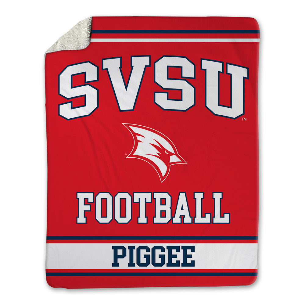 Saginaw Valley - NCAA Football : Destin Piggee - Blanket-0
