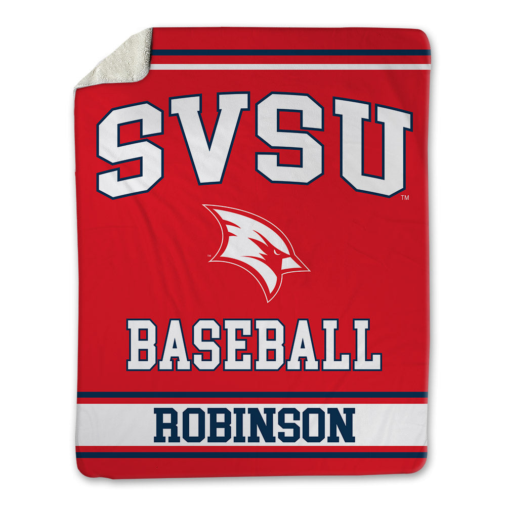 Saginaw Valley - NCAA Baseball : Aiden Robinson - Blanket-0