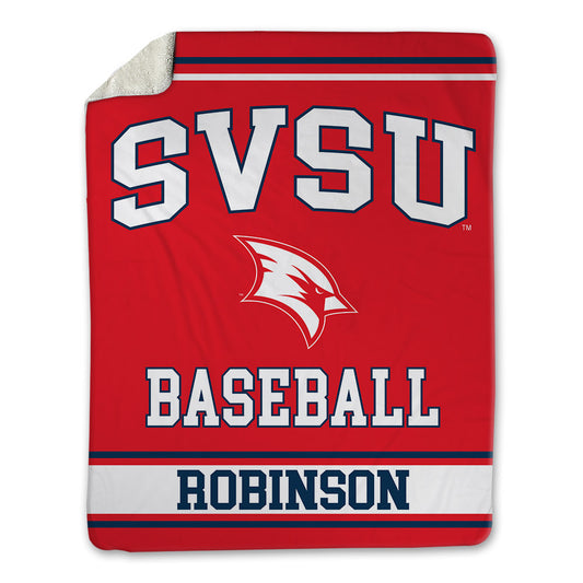 Saginaw Valley - NCAA Baseball : Aiden Robinson - Blanket-0