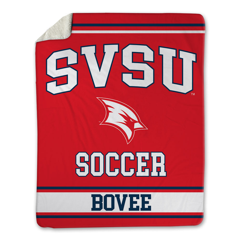 Saginaw Valley - NCAA Men's Soccer : Ryan Bovee - Blanket-0