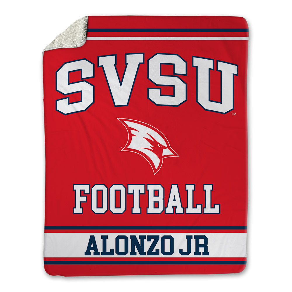 Saginaw Valley - NCAA Football : Timothy Alonzo Jr - Blanket-0