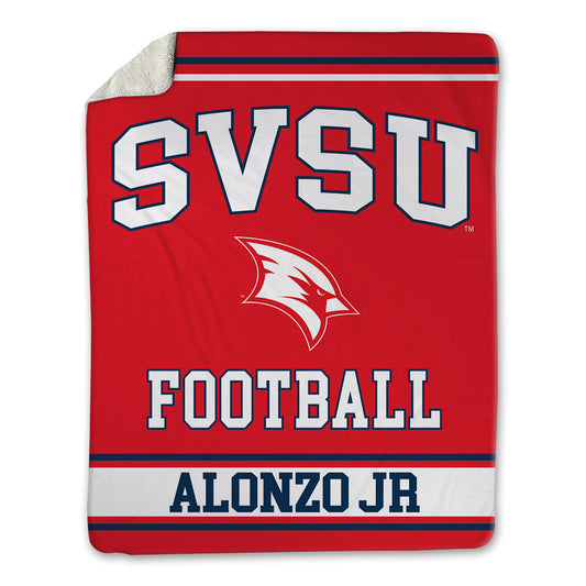 Saginaw Valley - NCAA Football : Timothy Alonzo Jr - Blanket-0