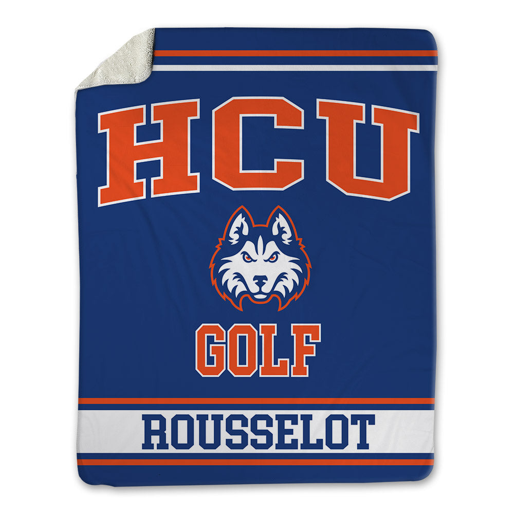 HCU - NCAA Women's Golf : Lou Rousselot - Blanket-0