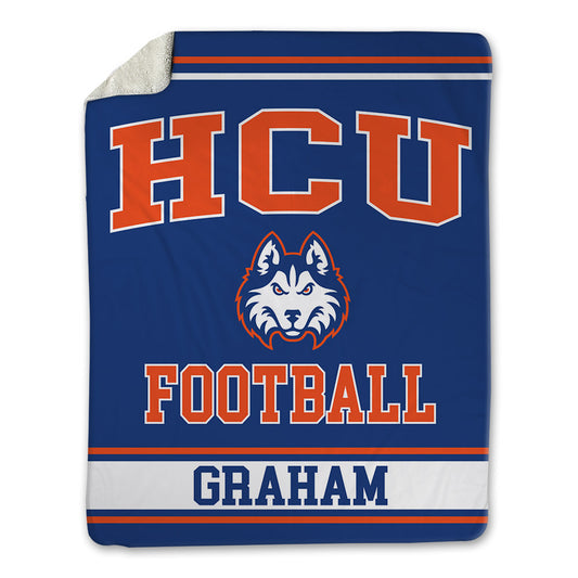 HCU - NCAA Football : Mason Graham - Blanket-0