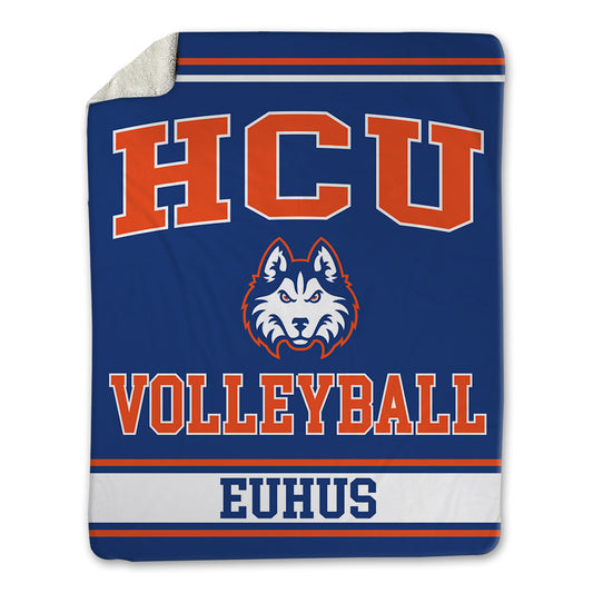 HCU - NCAA Women's Volleyball : Joya Euhus - Blanket-0