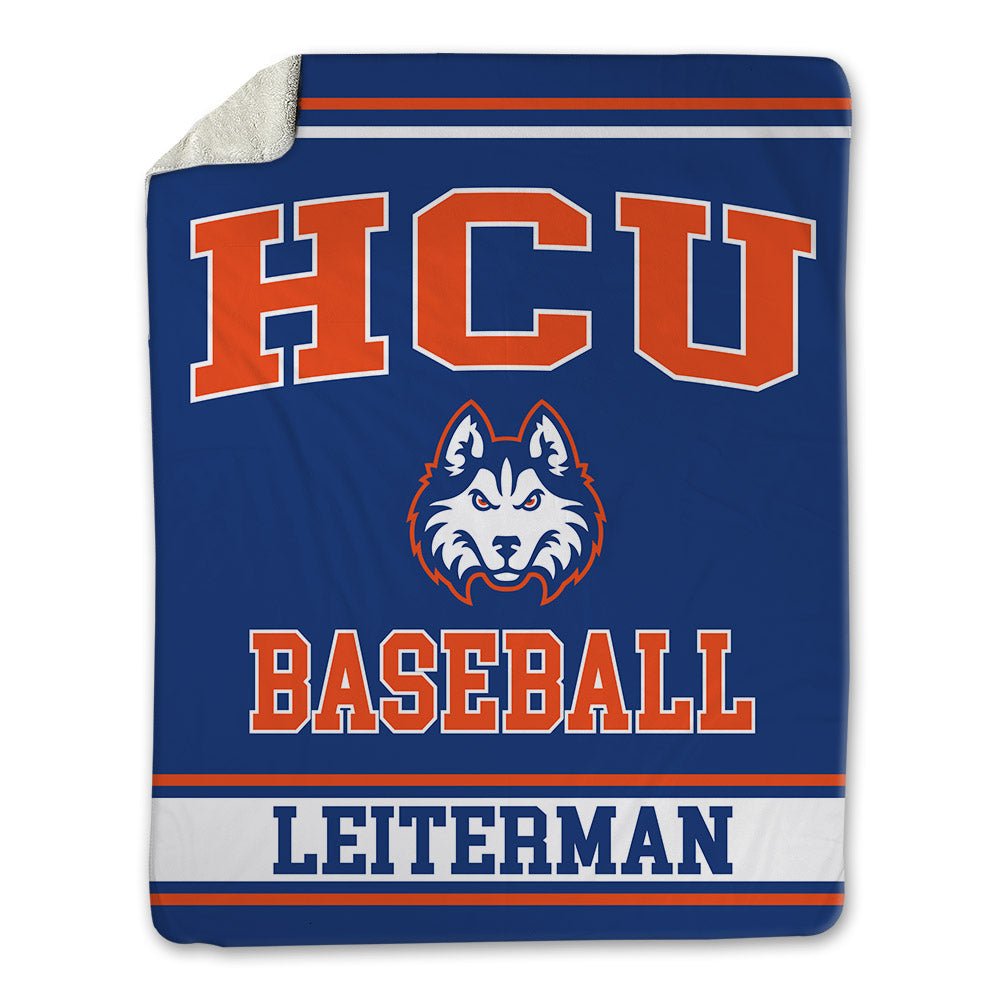 HCU - NCAA Baseball : Matthew Leiterman - Blanket-0