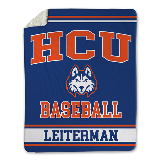 HCU - NCAA Baseball : Matthew Leiterman - Blanket-0