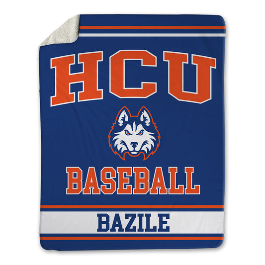 HCU - NCAA Baseball : Walker Bazile - Blanket-0