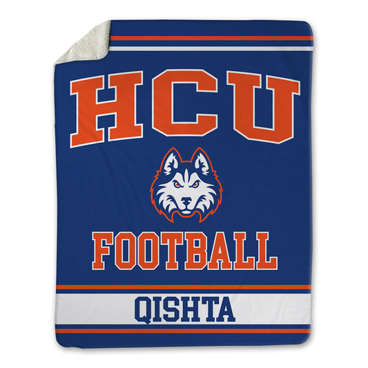 HCU - NCAA Football : Ramsey Qishta - Blanket-0