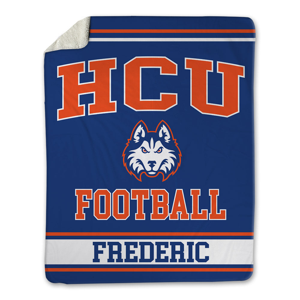 HCU - NCAA Football : Logan Frederic - Blanket-0