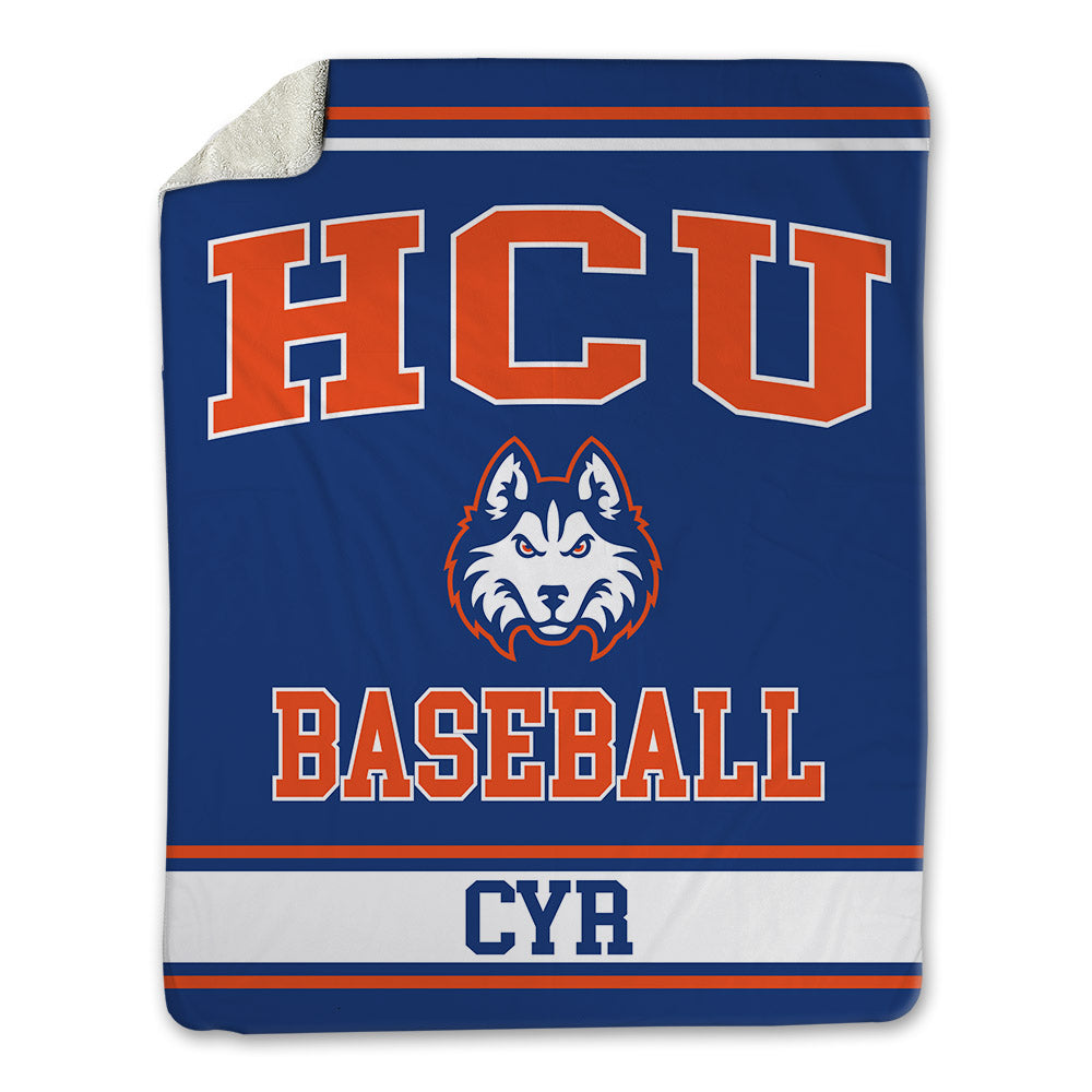 HCU - NCAA Baseball : Jacob Cyr - Blanket-0