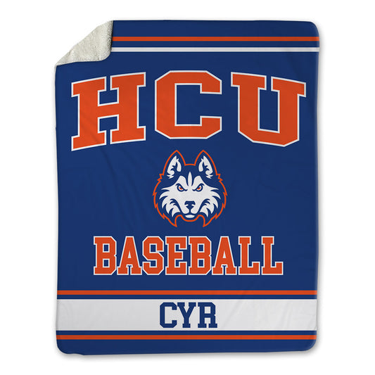 HCU - NCAA Baseball : Jacob Cyr - Blanket-0