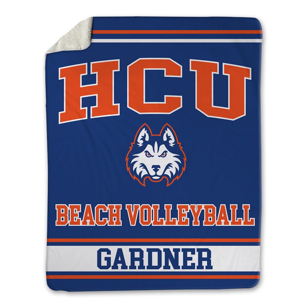 HCU - NCAA Beach Volleyball : Taylor Gardner - Blanket-0