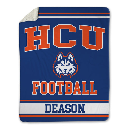 HCU - NCAA Football : Amari Deason - Blanket-0