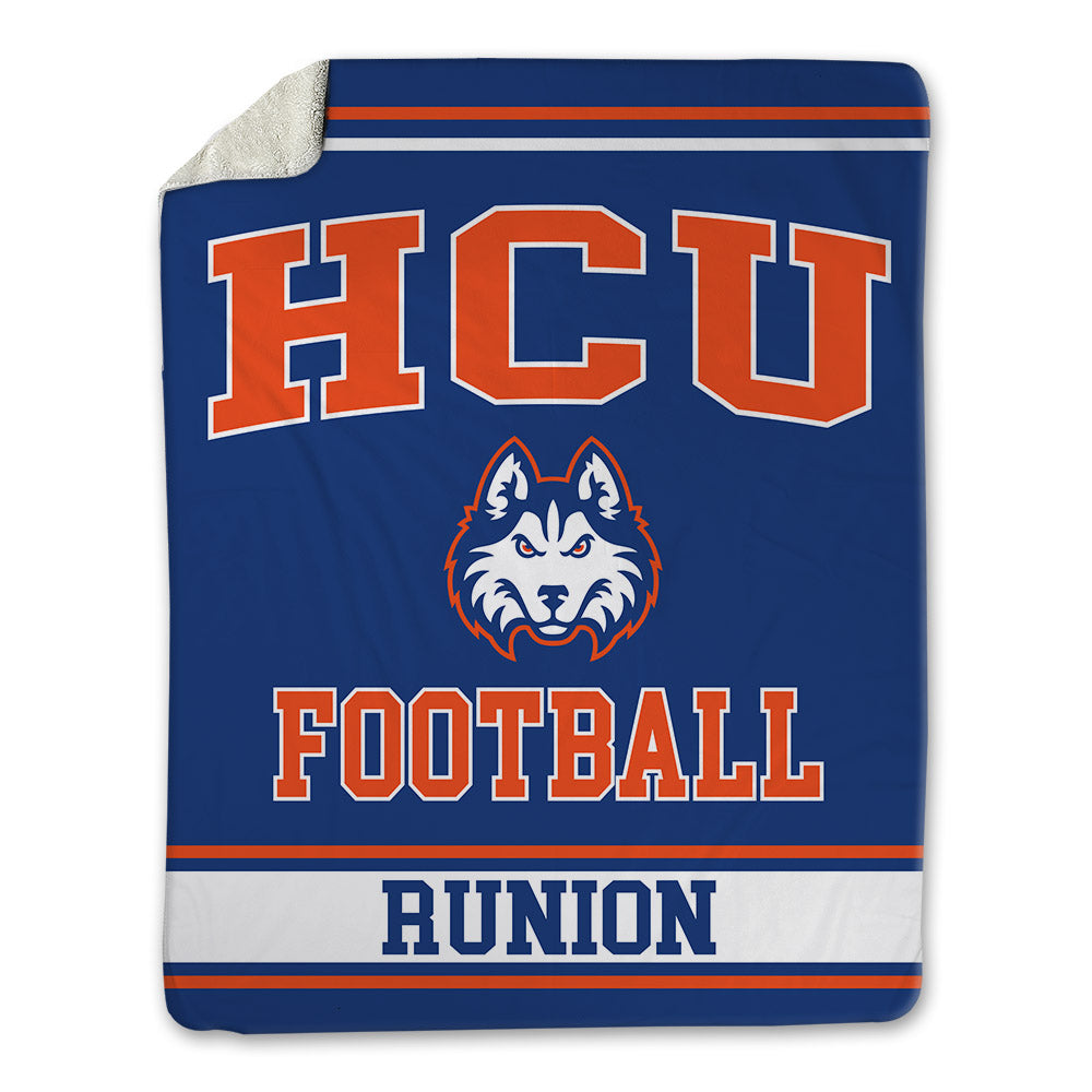HCU - NCAA Football : Jett Runion - Blanket-0